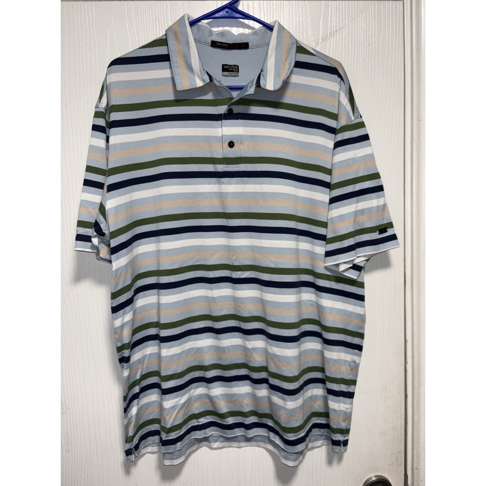 Nike Fit Dry Tiger Woods Polo Collection Shirt Men's‎ XLarge
